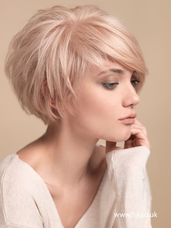 coupe courte rose