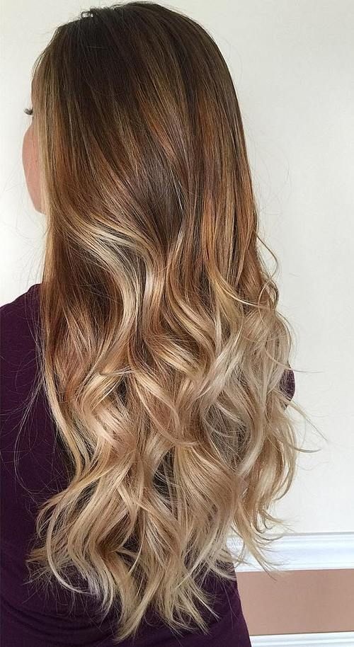 Ombre hair :couleurs cheveux tendance automne /hiver 2018 
