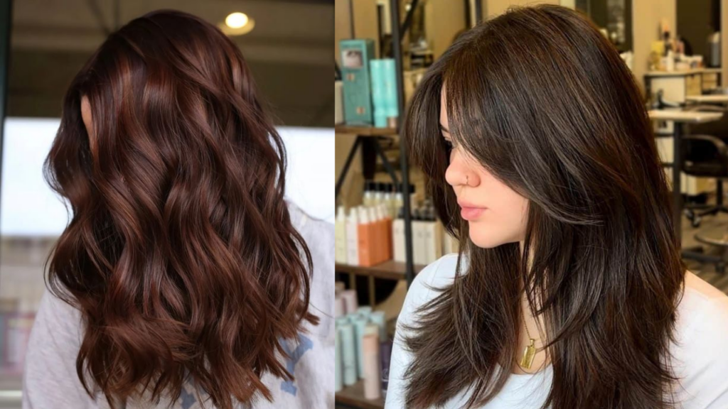 Couleur cheveux châtain