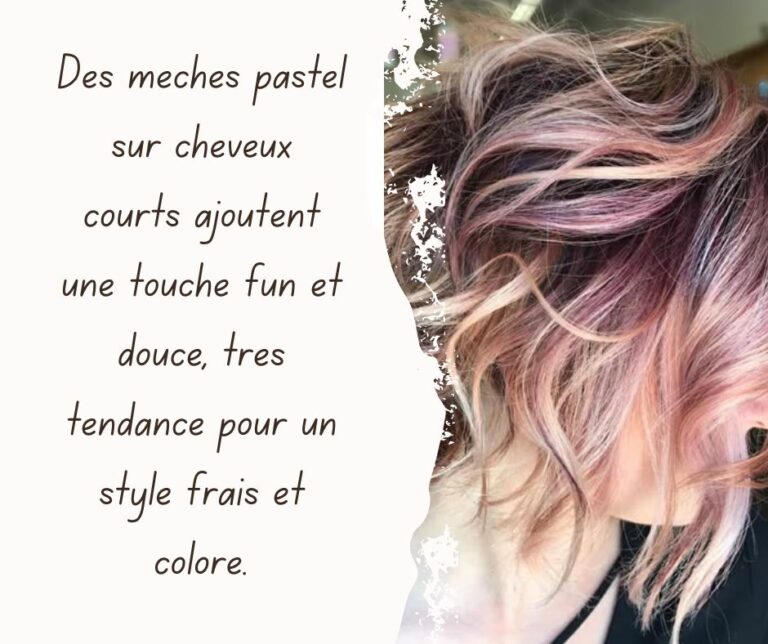 Les meilleures couleurs de mèches pour sublimer vos cheveux courts