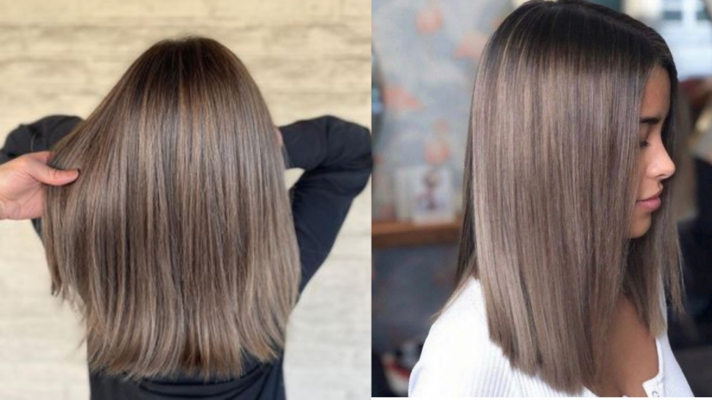 Couleur cheveux châtain